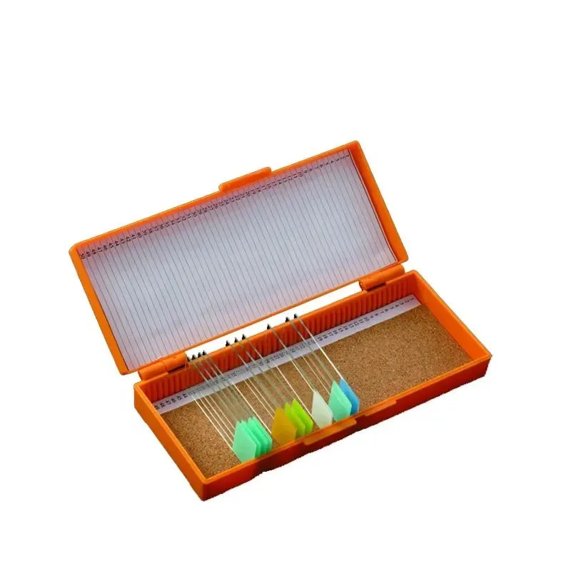 Pahvi Muovinen Diaalusta Postitusmikroskooppi Lasinen Slide Säilytyslaatikko