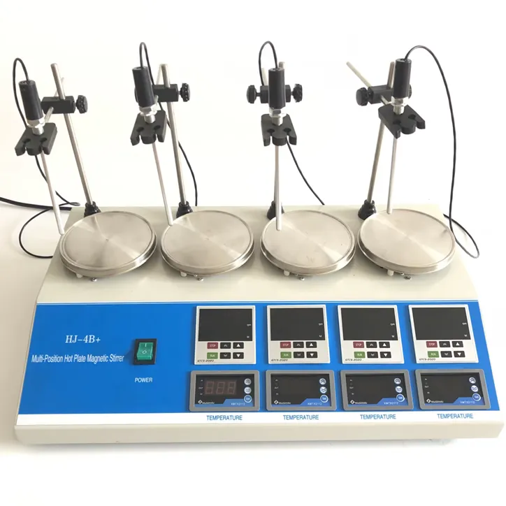 Moniasentoinen magneettisekoitin keittolevyllä